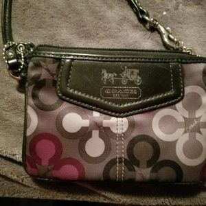 Coach small wristlet